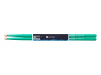 10104016 Colored Series Bluefire 7A GREEN Барабанные палочки, орех гикори, зеленые, HUN