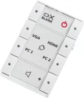 Панель управления BIAMP [Impera Echo 8DKW] , кнопочная 8-button control pad, DK, white