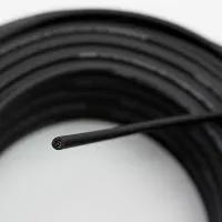 124BLK-100m Кабель инструментальный, 2,4мм, d6, 100м, SHNOOR