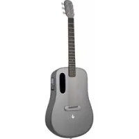Lava me 4 38 space gray  трансакустическая гитара с чехлом, цвет серый