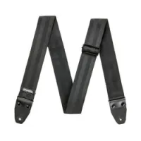 Dunlop dst7001bk deluxe seatbelt black  гитарный ремень