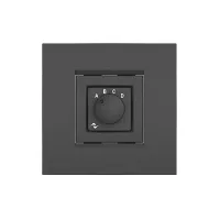 POWERSOFT WMP SELECTOR SQUARE BLACK - 4-позиц. контроллер д/удалённого управ-я усилит. Powersoft, че
