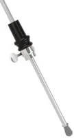 Cello spire Acura CP-15B - Lightweight hollow stainless steel cello spire with ebony insert