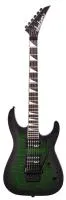Jackson Js Series Dinky Arch Top Js32q Dka Transparent Green Burst