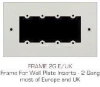 Рамка Kramer FRAME-2G/EUK(W)