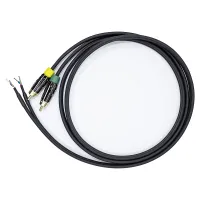 AVCLINK CABLE-832/1.5 Соединительный кабель 2x RCA - Наконечники НШВИ  Длина 1,5 м.