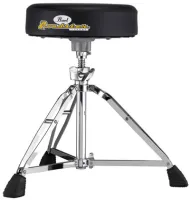 Drum throne Pearl D-1000N - Drummer throne with round motorcycle seat and height adjustment