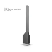 Ld systems maui p900 g - активная колонная система звукоусиления, дизайн от porsche design studio в цвете platinum grey