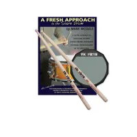 VIC FIRTH FASP - набор для начинающего барабанщика, включает в себя - таблицу рудиментов, палочки SD1, 6" тренировачный пэд, самоучитель Марка Весселя, каталог Vic Firth, ланъярд (ремешок), стикеры