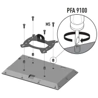 Vogels PFA 9100- Резьбовая втулка-переходник с M8 на M5 для монтажа дисплеев