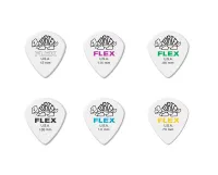 4660 Tortex Flex Jazz III XL Коробка медиаторов, 216шт, 6 толщин, Dunlop