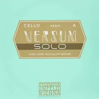 VES41 Versum Solo Отдельная струна А/Ля для виолончели, металл, Thomastik