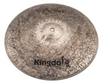 KINGDO 16" ARTIST DARK CRASH Тарелка крэш 16" , сплав B20, Medium , оригинальное окисление, глубокий, темный тембр с сильной аттакой и быстрым затуханием