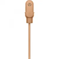 Shure dl4c/o-lm3-a. субминиатюрный конденсаторный петличный микрофон shure duraplex, ip57, всенаправленный, цвет коричневый, разъём lemo3, аксессуары в комплекте