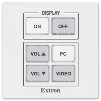 Extron MLC 55 RS MK - Контроллер MediaLink для распределительных коробов MK с управлением дисплеем по RS-232 и ИК