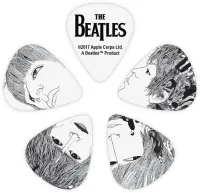 PLANET WAVES 1CWH2-10B7 YELLOW SUBMARINE 50TH ANNIVERSARY PICKS набор медиаторов (5 шт.), мягкие.