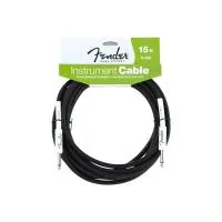 FENDER PERFORMANCE SERIES INSTRUMENT CABLE 15' BLACK инструментальный кабель 4,5 метра, цвет черный