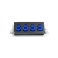 KP4-R4    коробка розеточная серии КР 4 Schuko