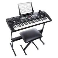 ALESIS MELODY 61 синтезатор со встроенными динамиками и клавиатурой с 61 клавишей