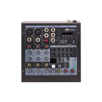 ZTX audio Compact 2.1Fx микшерный пульт 2mono, 1stereo каналы с MP3/DSP/BT