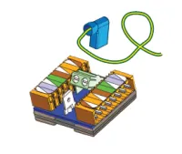 ETC E-C5T-PT Echo Cat5 Termination Kit Переходник для коммутации сигнала EchoConnect, передаваемого по кабелю Cat5, к кнопочной станции или другим устройствам в сети EchoConnect. Конструктивное исполнение: подключение двух линий IDC-разъемом (для кабеля C