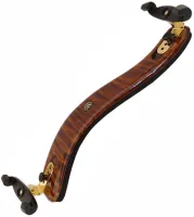 Viola shoulder rest Viva Augustin Professional 30VAG-D - 14-16 inch viola shoulder rest with comfortable dark maple shoulder support, with black forks and gilded end members