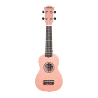 HH-3968 Linden Series Укулеле сопрано, с чехлом, розовый, Cascha