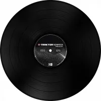 Native Instruments Traktor Scratch Pro Control Vinyl Black Mk2 - Виниловый диск с таймкодом Mk2 для системы Traktor Scratch Pro, цвет черный
