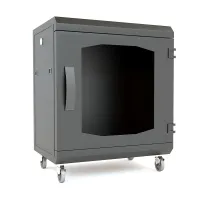 Qtex QER-10U60-TB- Мобильный рэковый корпус 19'', 10U, нагрузка до 352 кг