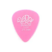 DUNLOP 41P.71 Delrin набор медиаторов 0.71 мм, 12 шт