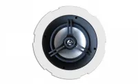 Уценка Акустическая система Current Audio [CS802FL] 8" в потолок двухполосная, 35Гц-20кГц, 5-150Ватт, 8,6 или 4 Ом, материал вуфера - алюминий, твитера (поворотный)-  алюминий с керамическим напылением, FastLoc