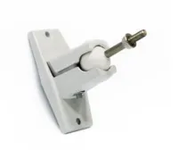 CVGAUDIO WSM-02W - Шарнирный металлический кронштейн для настенных акустических систем NF4/5T, ODF4/5, ODH5, белый, 1 отверстие
