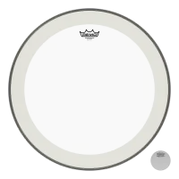 REMO P4-1320-C2 Bass, Powerstroke 4, Clear, With Impact Patch, 20" пластик
