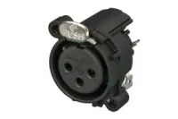 Neutrik NC3FAV панельный разъем XLR female, вертикальная установка на ПП