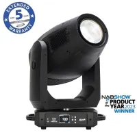 Elation Fuze Max Profile - Поворотная голова типа WASH, RGBMA LED (92 CRI), 800 Вт, угол раскрытия луча 6,6°-50°, шторки