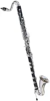 Bass clarinet Bb Artemis RCL-6206N - Бас-кларнет в строе cи-бемоль диапазоном до нижней до из твердой резины с никелированной механикой
