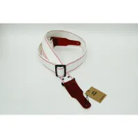 FL10013CD CottonDrive Ремень для гитары, белый, Fidel