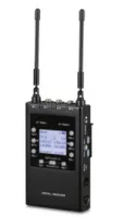 FBW WT-U8 двухканальный портативный приёмник, CH1 512-537МГц, CH2 564-589МГц