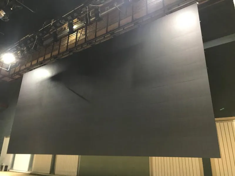 Монтаж светодиодного экрана