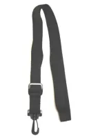SAXSTRAP Pierre Cesar Ремень для альт/ тенор/ сопрано саксофона, черный, с карабином. Китай