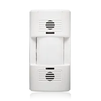Lutron electronics co., inc los-wdt-r-wh, настенный датчик присутствия с двойной технологией самоадаптации на 150 кв метров. с сухим контактом.
