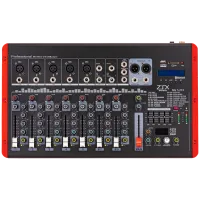 ZTX audio Mix 5.2.Fx микшерный пульт 5mono, 2stereo каналов с MP3/SD/DSP/BT