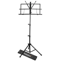 BESPECO BP01X Пюпитр металлический, складной, трехсекционный, вес - 1.1 кг, высота 52-110см