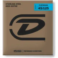 DUNLOP BASS FLATWND LG SCALE 45/125-5/SET DBFS45125 - Струны