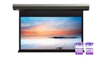 [LCC-100117] Экран с электроприводом Lumien [Cinema Control] 236x398 см (раб.область 220х390 см) Matte White FiberGlass черн. кайма по периметру, доп.черная область 10 см, триггер., RS485, IR, RF управл. в комплекте, цвет корпуса "титаниум" 16:9