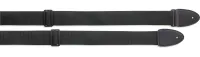 STAGG SN5 BLK - плетеный нейлоновый ремень для гитары, длина 82-141 см, черного цвета