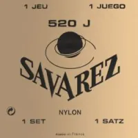 Savarez 520j  carte juane traditional yellow very high tension струны для кл. гитары нейлон