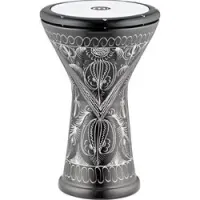 Meinl he-3218  думбек 10", алюминий, ручная гравировка, синтетическая мембрана