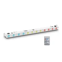 Cameo tribar 200 ir wh - светодиодная панель tri 12 x 3 вт в белом корпусе с ик-пультом дистанционного управления