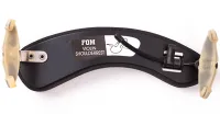 0 violin shoulder rest FOM ME-151 - 3/4-4/4 violin shoulder rest with aluminum shoulder support and curved adjustable end member